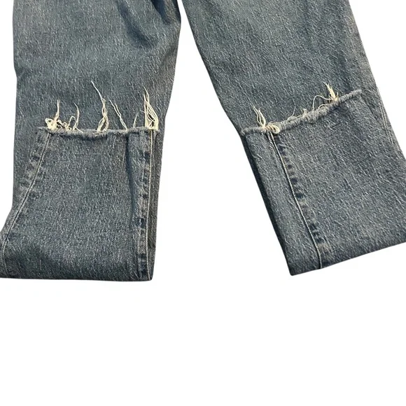 Madewell The Perfect Vintage Jean in Enmore Wash Raw-Hem Edition Size 26 - Picture 5 of 11